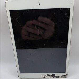 Apple Tablet with White Frame